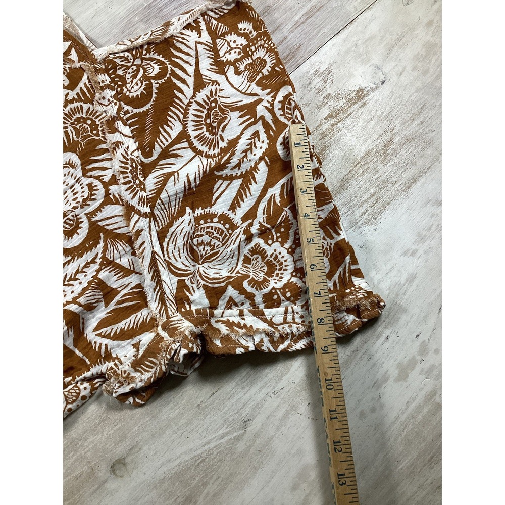 New With Tags Golden Floral Shirt 100% Cotton Women's 4x Boho Hippie - Picture 8 of 8
